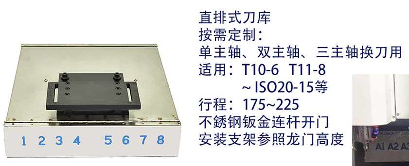 直排式刀庫(kù)（精雕機(jī)刀庫(kù)）